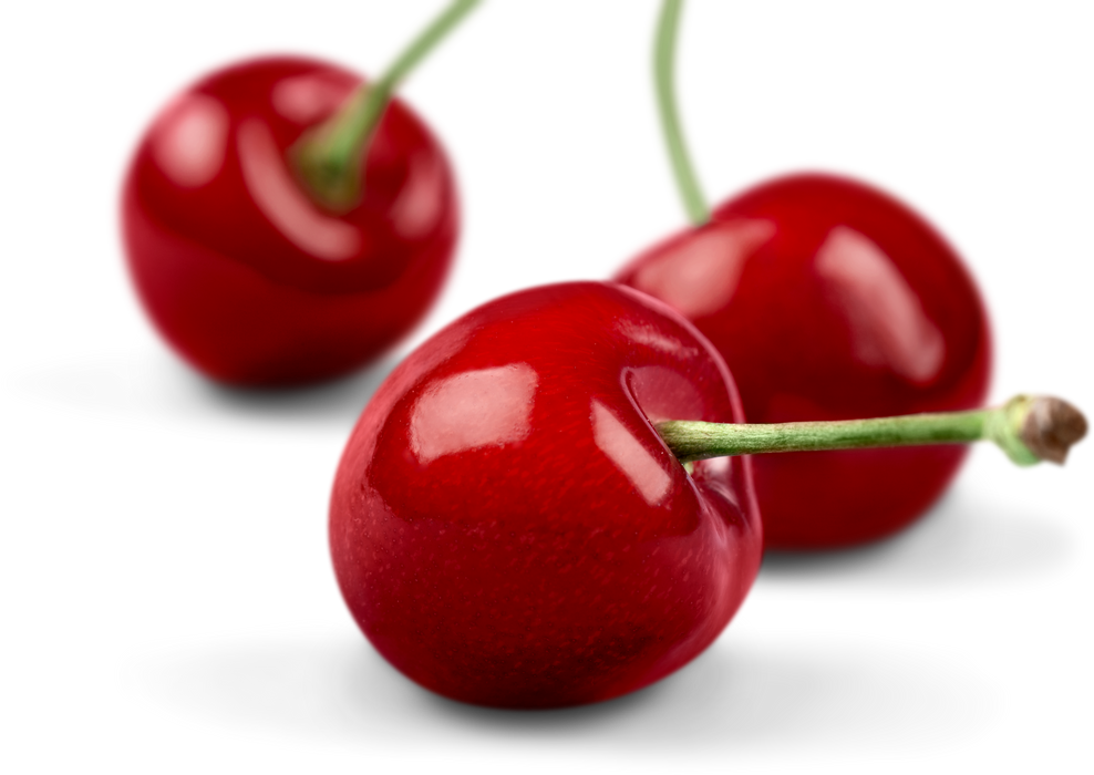 Three Red Cherries